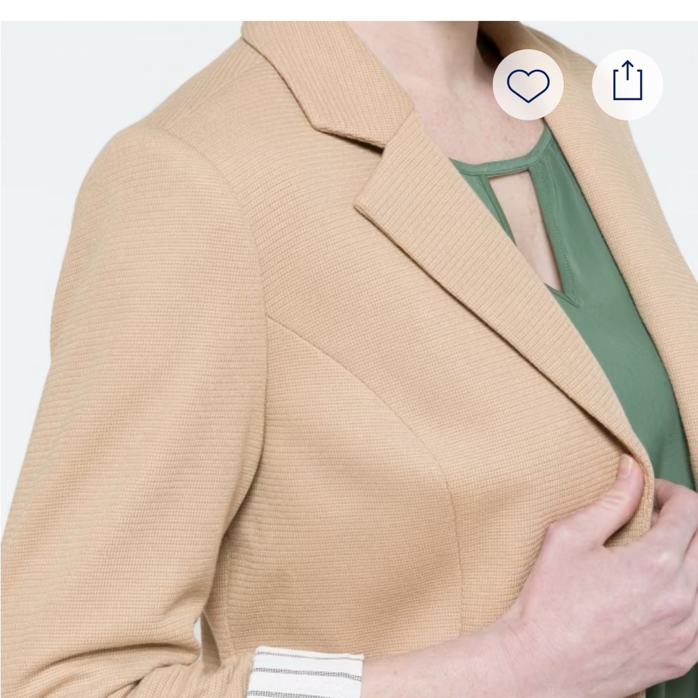 Stitch Fix 41 Hawthorn Natalie Knit Blazer size Small - Picture 5 of 10